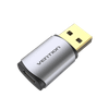  Card Âm Thanh Mở Rộng USB to Type-C VENTION CDM 