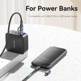  Cáp sạc nhiều đầu Vention 4-in-1 Cotton Braided USb/TypeC to C + Micro USB 100W - CTL (USB 2.0 Type-A Male + USB-C Male to USB-C Male + Micro Type-B Male 5A) 