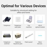  Cáp Điện Thoại Bàn RJ11 6P4C VENTION IQB (Điện Thoại Bàn/Fax, 6P4C) 