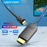  Cáp Chuyển Mini DisplayPort to HDMI 4K VENTION HAH (4K@30Hz) 