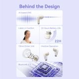  Tai nghe không dây Vention Elf E07 ENC Earbuds (22 Hours, Ai-based ENC, Bluetooth 5.3 Earnbuds) 