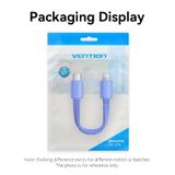  Bi-Directional Charging Cable 11CM for 5000mAh Power Bank (USB-C + Lightning) 20W  Light Indicator Display Type 