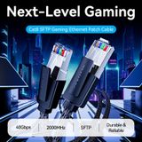 Cáp Mạng LAN Cat8 SFTP VENTION IKO (40Gbps, 2000MHz) 
