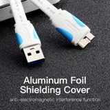  Vention Flat USB3.0 A Male to Micro B Male Cable 
