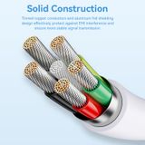  Cáp sạc nhanh C to Lightning Vention PD Fast Charging Cable dùng cho iPhone (3A, 20W/27W PD Fast Charge, Apple Carplay Support) 