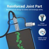  Cáp Sạc Nhanh MFi USB to M+L+C VENTION CQJ (2.4A,Fast Charging) 