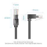  Vention Cat6 UTP Right Angle Ethernet Patch Cable 