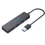  Hub Mở Rộng Kết Nối Đa Năng 4 Ports USB3.0 VENTION CHK (5Gbps, USB3.0 to USB3.0*4) 
