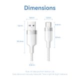  Vention USB 2.0 A Male to C Male 6A Cable Aluminum Alloy Type 