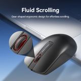  Combo chuột kèm bàn phím không dây Vention Wireless Full-Sized Keyboard and Mouse Combo - KTDB0-EN (with Mouse Pad Black Slim Type - US English Layout) 