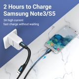  Cáp Data tốc độ cao Vention USB 3.0 A Male to Micro-B Male Cable with USB Power Supply - CQP (Cáp chuyển USB sang Micro-B, 5Gbps, for HDD Box) 