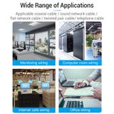  Kềm cắt - tuốt cáp đa năng Vention Coaxial Cable Stripper - KEB (tuốt cáp đồng trục, Shear / Cut / Strip, Screw Adjust, Sharp blade) 