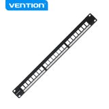  Bộ Panel cổng mạng Vention 24 Ports Unloaded Keystone Patch Panel - KJA (24 Port) 
