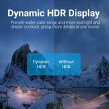  Cáp HDMI2.1 VENTION ALC (1080P@160Hz / 2K@144Hz / 4K@120Hz / 8K@60Hz, Static HDR, Dynamic HDR, VRR, QMS, ALLM, 32 audio channels, 1536KHz audio sampling rate, eARC, QFT, 3D Vision) 