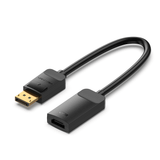  DP to HDMI 4K Converter for Laptop Computer TV Displayer Projector Monitors 