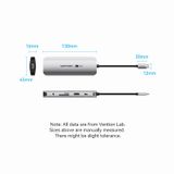  HUB chuyển đa năng tốc độ cao Vention 9in1 Expand Docking Station - TQM ( USB-C to HDMI/USB-C Gen 1/USB 3.0 x 2/RJ45/SD/TF/TRRS 3.5mm/PD) 