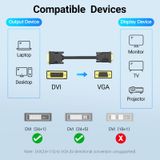  DVI(24+1) to VGA Cable for Laptop Desktop computer 