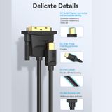  Mini DP Male to DVI-D(24+1) Male HD Cable for Laptop TV computer displayer monitor 