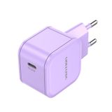  Củ sạc nhanh 1 cổng Type C Vention Fast Charger 20W FEJ (QC 3.0/ PD 3.0/ AFC/FCP Quick charge support) 