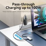  Hub chuyển đa năng Vention 4-in-1 Type C Docking Station (USB-C to HDMI/VGA/USB 3.0/PD, 4K@60Hz Support, PD100W ) 