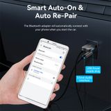  USB Bluetooth With Coiled Cable 1.5M VENTION NAI (Bluetooth v5.4, Tích Hợp Mic) 