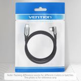  USB 2.0 C Male Right Angle to C Male 5A Cable 0.5/1/1.5/2M Gray Aluminum Alloy Type 