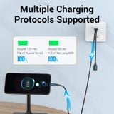  Cáp Sạc Nhanh Dual USB to Type C VENTION CQK (480Mbps, with Power Supply 3A) 