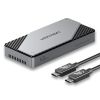  Vention USB 4.0 M.2 NVMe SSD Enclosure (USB 4.0 Type-C) Gray Aluminum Alloy Type 