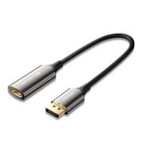  Cáp Chuyển DP to HDMI2.1 8K VENTION HFN (0.25M, Male to Female, 8K@60Hz/4K@120Hz/2K@144Hz, HDR Support, 3D Visual Effect, Cotton Braided, VRR, 12-Bit Color Depth, DTS-HD 7.1 Channel) 