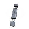  Đầu Đọc Thẻ Nhớ Đa Năng Tốc Độ Cao Vention CLL USB-A & Type-C to SD/TF Card Reader Cho Smartphone/Tablet/Macbook/Laptop 