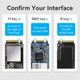  Box Đựng Ổ Cứng M.2 NVMe SSD Enclosure USB-C 3.1 Gen2 VENTION KPG (10Gbps) 