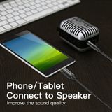  Type-C to 3.5mm Male Spring Audio Cable phone 