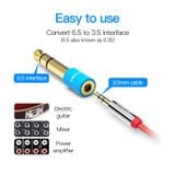  Jack Chuyển Đổi Âm Thanh 6.5mm Male to 3.5mm Female VENTION VAB-S01 