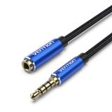  Dây cáp âm thanh chất lượng cao AUX Audio 3.5 VENTION BHC (Cotton Braided, AUX Cable 3.5mm, Male to Female) 