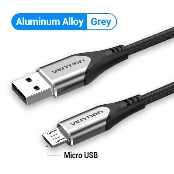 Cáp sạc nhanh Micro USB VENTION COL (3A, 480Mbps) – Vention Vietnam ...
