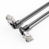  Cáp mạng tốc độ cao chuẩn Cat6A Vention UTP Rotate Right Angle Ethernet Patch Cable - IBS (Đầu cáp xoay 360 độ, Support 10-Gigabit Network) 