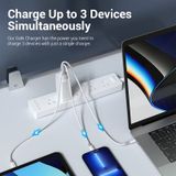  3-port USB(C+C+A) GaN Charger(65W/30W/30W) JP/US-Plug 