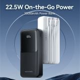  Pin Sạc Dự Phòng VENTION FHP 20000mAh 22.5W (With Type-C + Lightning Built-in Cable) 