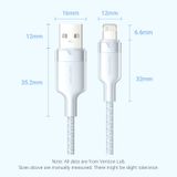  Cáp Sạc Nhanh USB to Lightning VENTION LAN 2.4A (480Mbps) 
