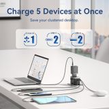  Củ Sạc Nhanh Đa Năng Du Lịch Toàn Cầu 2C + 2A VENTION FJF 65W (65W/65W/60W/5W) 