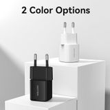  Củ sạc nhanh mini Vention Super-Small 1-Port PD Quick charger 20W (Type C, Smart & Safe, EU/US-Plug) 