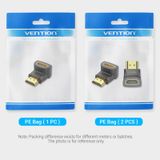  Bộ chuyển HDMI 90 độ VENTION AIO (4K@60Hz, 3D, Male to Female) 
