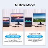  Cáp chuyển video độ nét cao Vention HDMI to HDMI + VGA Converter - AFV (HDMI Male to HDMI Female & VGA Female, Dual-display, 4K HD)) 
