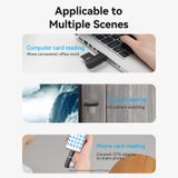  Vention 2-in-1 USB 3.0 A Card Reader(SD+TF) Black Dual Drive Letter 