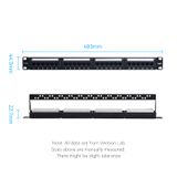 Bảng Cắm Mạng LAN 24 Cổng Cat6 VENTION KGC (Gigabit Ethernet, Meets T568A & T568B Standards, Cable Management) 