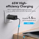  Vention 3-Port USB(C+C+A) GaN Charger(65W/30W/30W) EU-Plug 