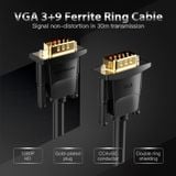  Vention VGA(3+9) Male to Male Cable 8M Black 