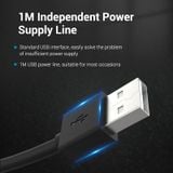  Cáp Chuyển HDMI to VGA VENTION ABI (1080p@60Hz, with audio and power supply) 