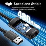  Cáp Nối Dài USB2.0 VENTION CBK (480Mbps, Male to Female) 