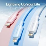  Cáp Sạc Nhanh USB to Lightning VENTION LAM 2.4A (480Mbps) 
